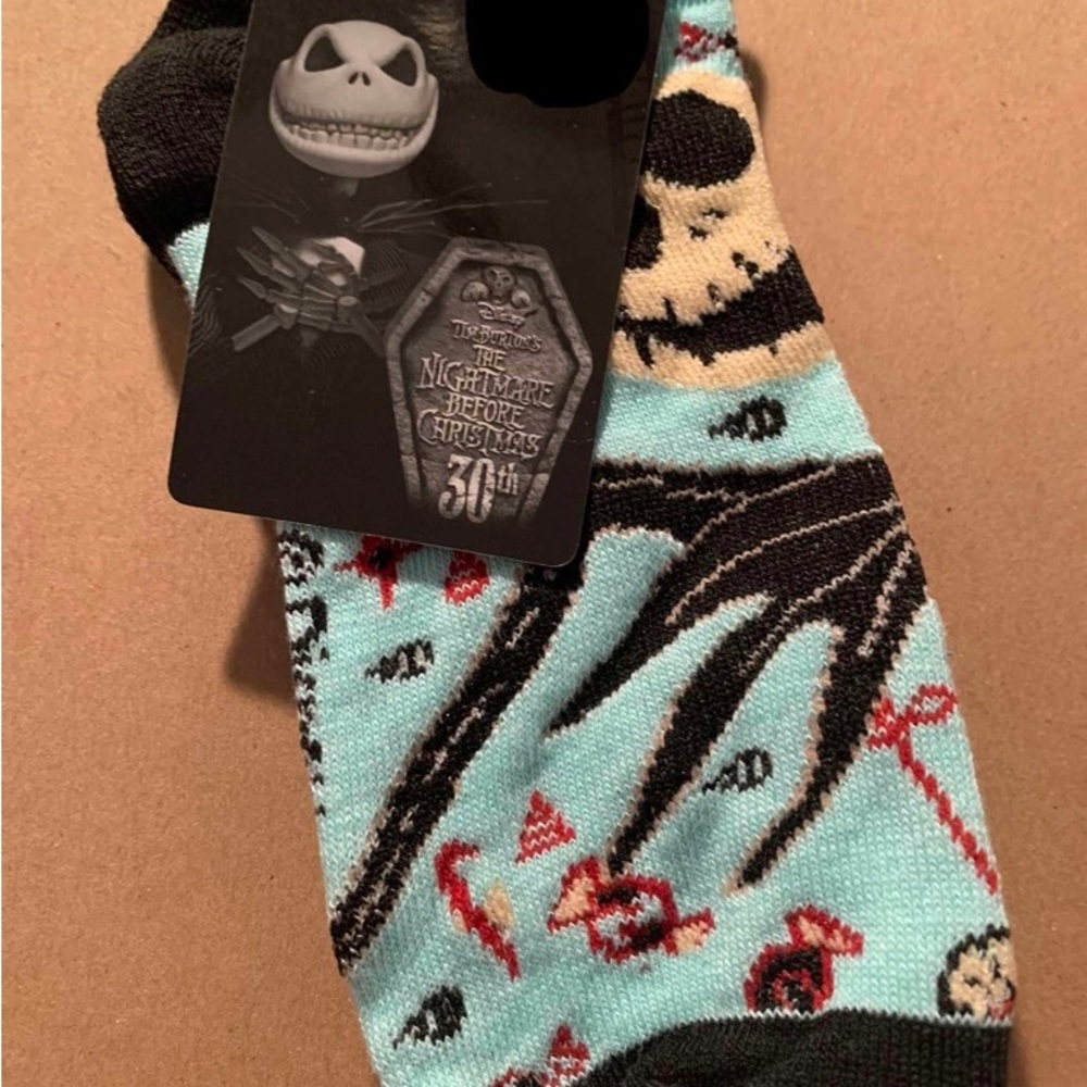 Brand new jack skeleton Disney socks - Picture 3 of 3